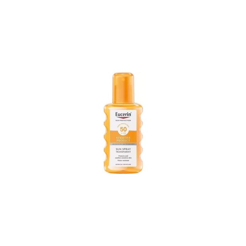 EUCERIN SPRAY TRANSPARENTE DRY TOUCH FPS50+ 200ml. EUCERIN SPRAY TRANSPARENTE DRY TOUCH FPS50+ 200ml.