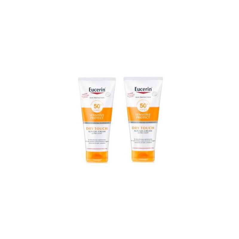 EUCERIN DUPLO GEL DRYTOUCH FPS50 2X200ML EUCERIN DUPLO GEL DRYTOUCH FPS50 2X200ML