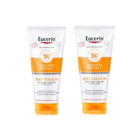 EUCERIN DUPLO GEL DRYTOUCH FPS50 2X200ML