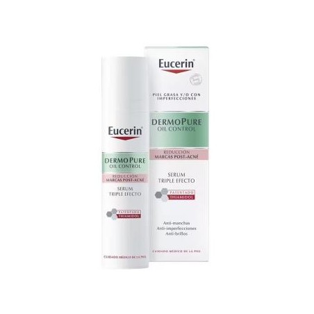 EUCERIN DERMOPURE OIL CONTROL serum triple efecto 40ml.