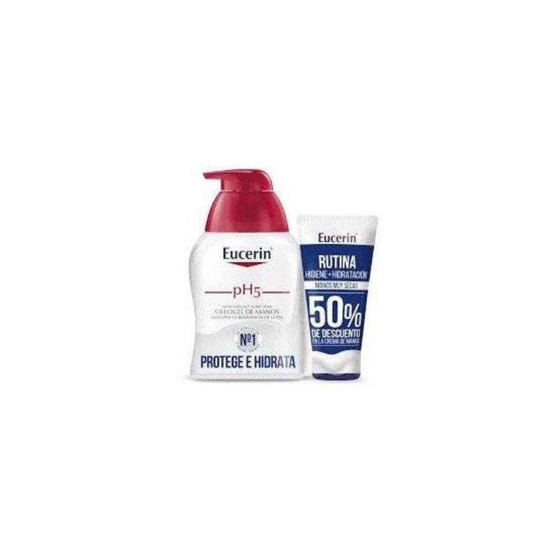 EUCERIN EUCERIN PACK OLEOGEL + CREMA MANOS UREA EUCERIN EUCERIN PACK OLEOGEL + CREMA MANOS UREA