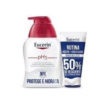 EUCERIN EUCERIN PACK OLEOGEL + CREMA MANOS UREA