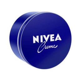 CREMA NIVEA caja metalica azul 250ml.