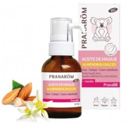 PRANABB aceite almendras dulces 30ml. BIO