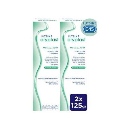 ERYPLAST pasta al agua 2ud 40% dto 125gr.