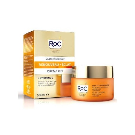 ROC ROC REVIVE + GLOW crema en gel 50ml.