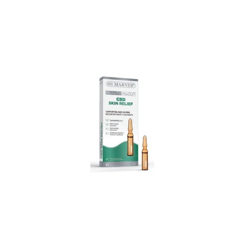 MARNYS BEAUTY IN OUT cbd skin relief 7amp. MARNYS BEAUTY IN OUT cbd skin relief 7amp.