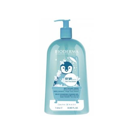 ABCDERM GEL MOUSSANT gel ducha bebes 1l.