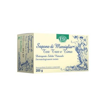 TREPATDIET-ESI JABON DE MARSELLA arbol del te-tomillo 200gr.