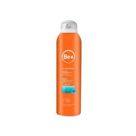 BE+  CORP spf 30+ AEROSOL TRANSP 200ml