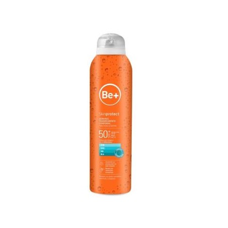 BE+  CORP spf 50+ AEROSOL TRANSP 200ml