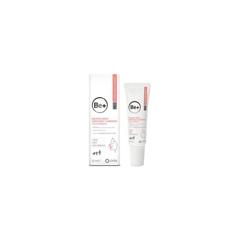 BE+MED BALSAMO labios agrietados 15ml BE+MED BALSAMO labios agrietados 15ml