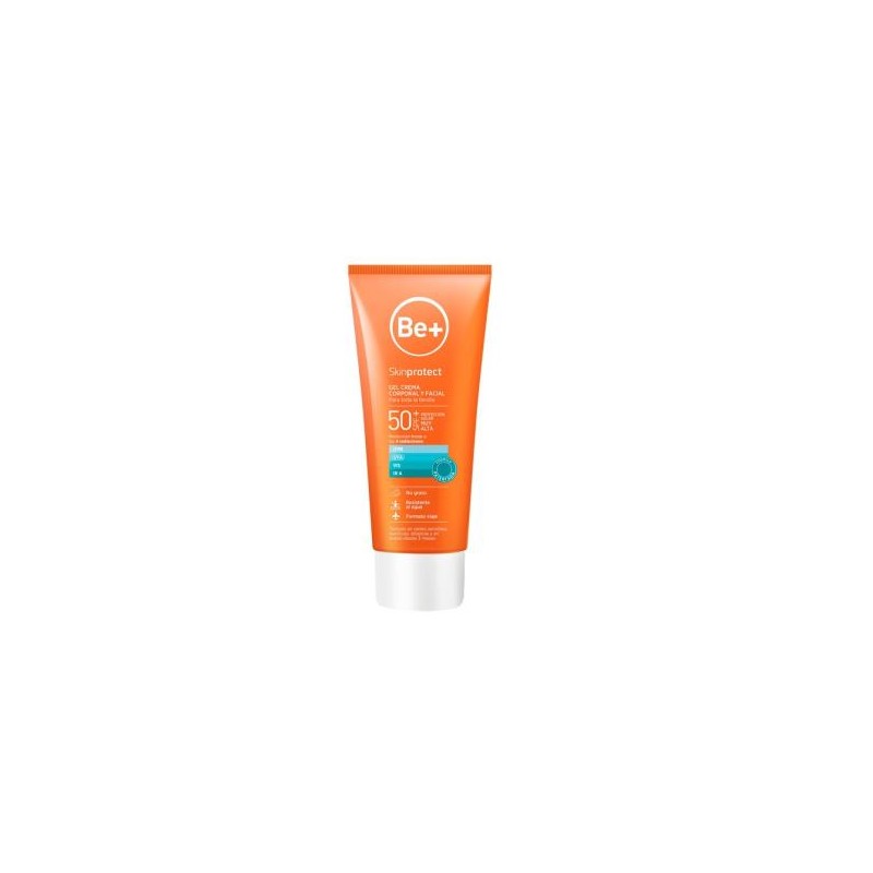 BE+ FACIAL Y CORPORAL spf 50+ GEL CREMA 100ml BE+ FACIAL Y CORPORAL spf 50+ GEL CREMA 100ml