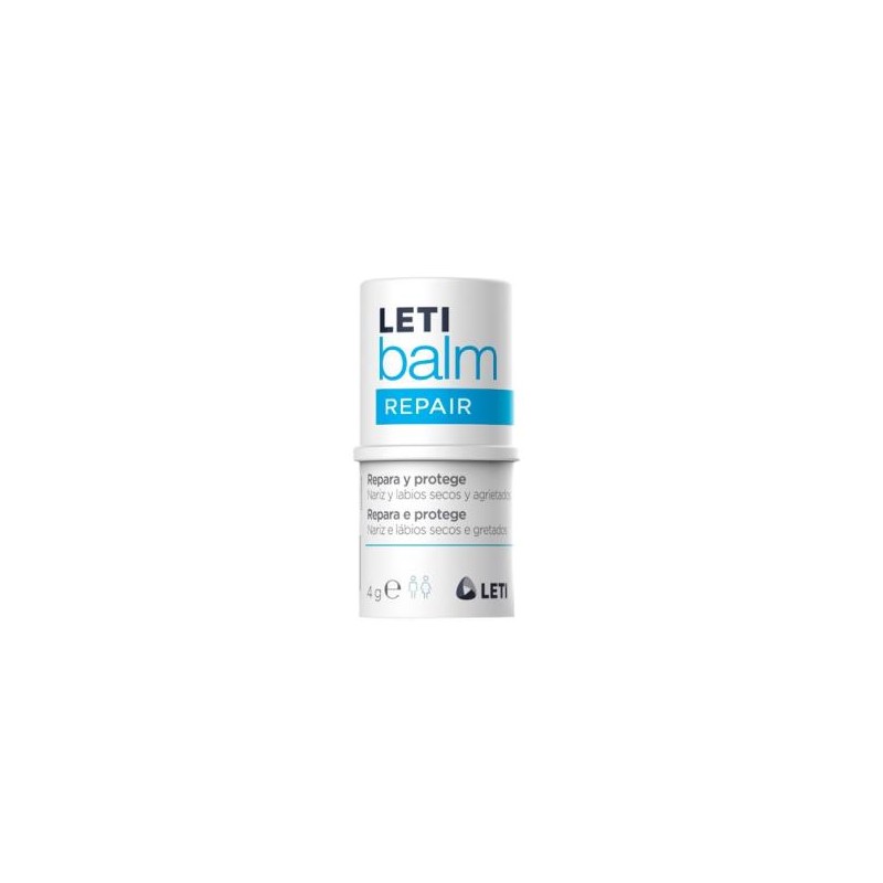 LETI LETIBALM REPAIR BALSAMO NARIZ-LABIOS STICK 4gr LETI LETIBALM REPAIR BALSAMO NARIZ-LABIOS STICK 4gr