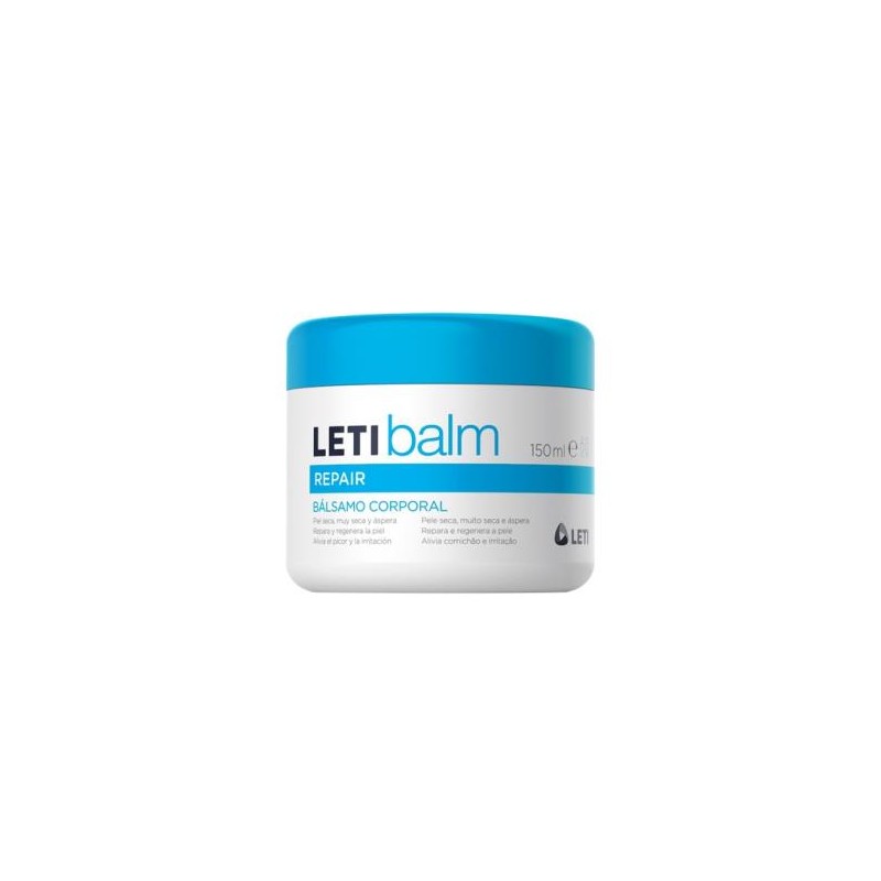 LETI LETIBALM REPAIR BALSAMO CORPORAL TARRO 150ml LETI LETIBALM REPAIR BALSAMO CORPORAL TARRO 150ml