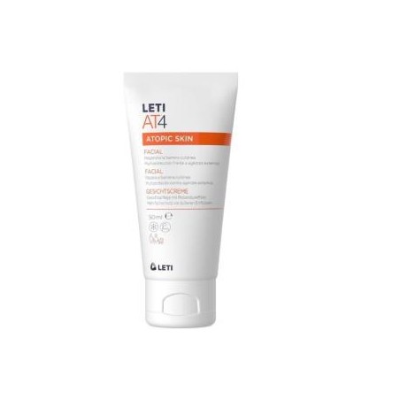 LETI AT4 FACIAL CREMA EMOLIENTE PIEL ATOPICA 50ml