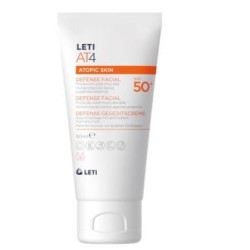 LETI LETI AT4 ATOPIC SKIN DEFENSE FACIAL SPF 50 50ml