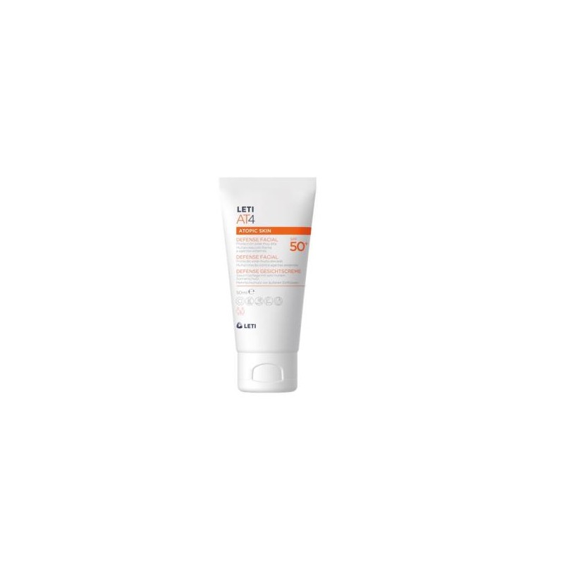 LETI LETI AT4 ATOPIC SKIN DEFENSE FACIAL SPF 50 50ml LETI LETI AT4 ATOPIC SKIN DEFENSE FACIAL SPF 50 50ml