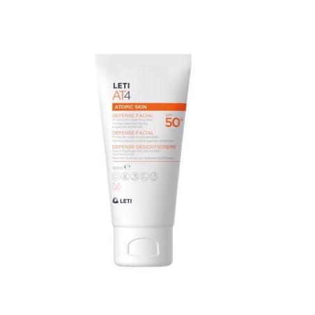 LETI LETI AT4 ATOPIC SKIN DEFENSE FACIAL SPF 50 50ml