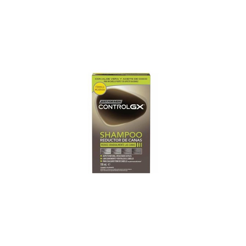 JUST FOR MEN CONTROL GX REDU CANAS CHAMPU 118ML