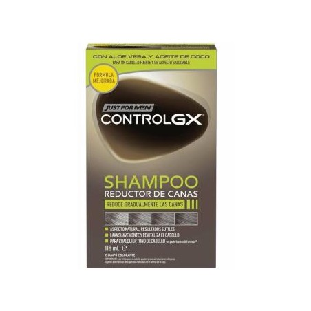 JUST FOR MEN CONTROL GX REDU CANAS CHAMPU 118ML