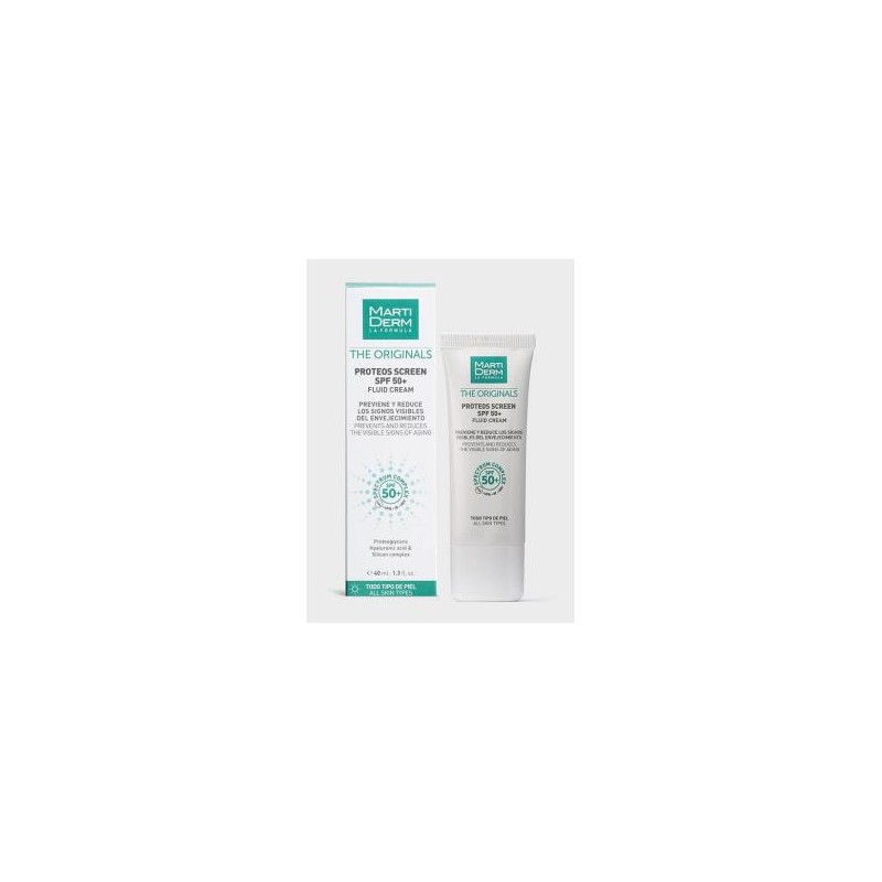 MARTIDERM PROTEOS SCREEN CREMA FLUIDA SPF 50+ 40ml MARTIDERM PROTEOS SCREEN CREMA FLUIDA SPF 50+ 40ml