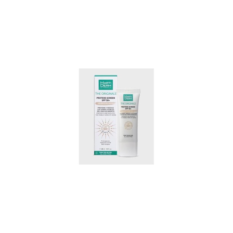 MARTIDERM PROTEOS SCREEN CREMA FLUI SPF 50+ COLOR 40ml MARTIDERM PROTEOS SCREEN CREMA FLUI SPF 50+ COLOR 40ml