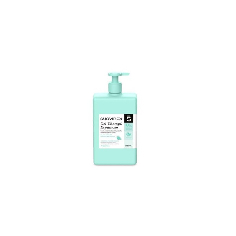 SUAVINEX GEL CHAMPU ESPUMOSO 750ml SUAVINEX GEL CHAMPU ESPUMOSO 750ml
