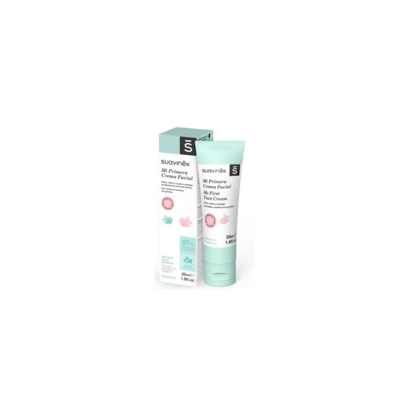 SUAVINEX MI PRIMERA CREMA FACIAL 50ml 1 unidad SUAVINEX MI PRIMERA CREMA FACIAL 50ml 1 unidad