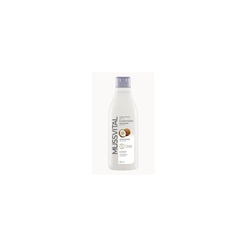 MUSSVITAL MUSSVITAL ESSENTIALS GEL LECHE coco 750ml MUSSVITAL MUSSVITAL ESSENTIALS GEL LECHE coco 750ml