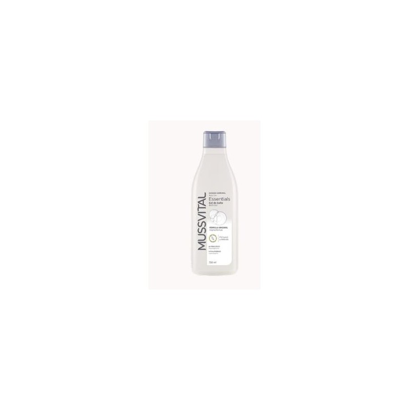 MUSSVITAL MUSSVITAL ESSENTIALS GEL BAÑO original 750ml MUSSVITAL MUSSVITAL ESSENTIALS GEL BAÑO original 750ml