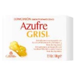 GRISI DERMOJABON azufre 100gr.