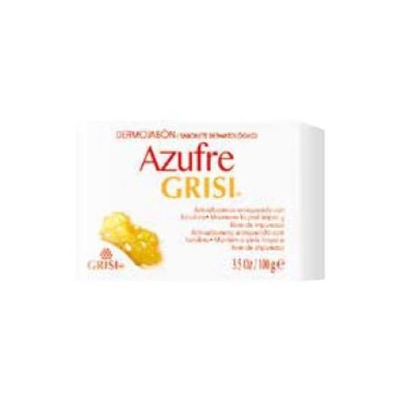 GRISI DERMOJABON azufre 100gr.