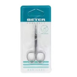 BETER TIJERA PIEL CURVA inox 24110