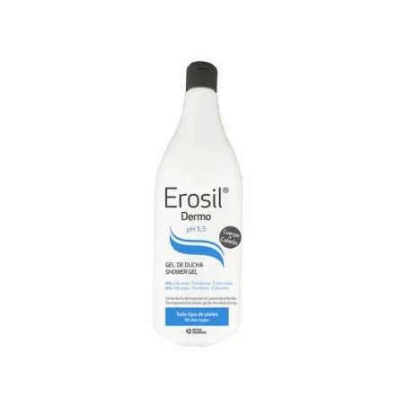 INTERPHARMA EROSIL DERMO gel ducha ph 5,5 1000ml