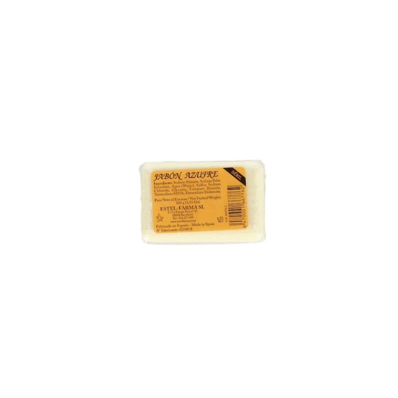 ESTEL-FARMA JABON AZUFRE DEBIL 5 100gr