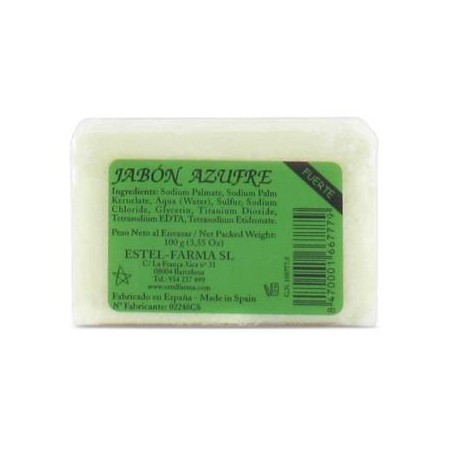 ESTEL-FARMA JABON AZUFRE FORTE 10 100gr