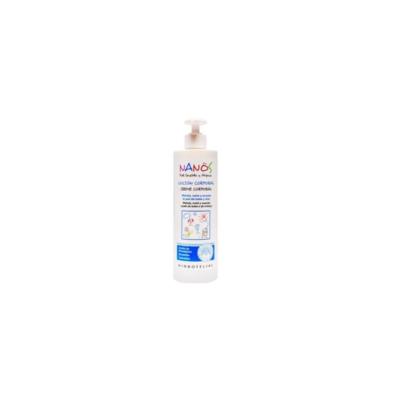 NANOS LOCION CORPORAL piel sensible 500ml NANOS LOCION CORPORAL piel sensible 500ml