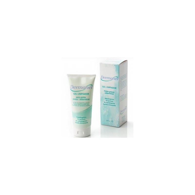 DERMILID DERMANET gel limpiador 200ml DERMILID DERMANET gel limpiador 200ml