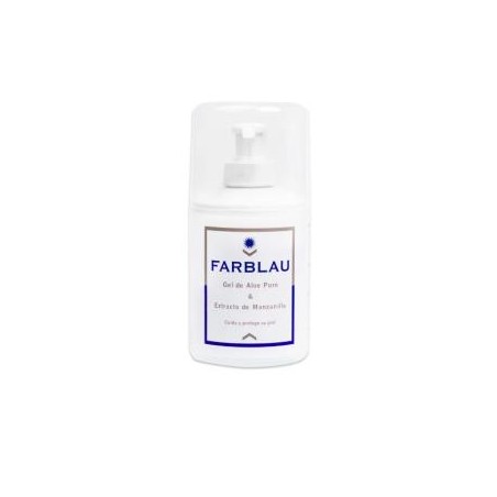 FARBLAU GEL ALOE P ext.manzanilla 300ml