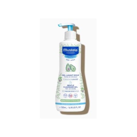 MUSTELA GEL DE BAÑO suave bebe-niño 500ml.
