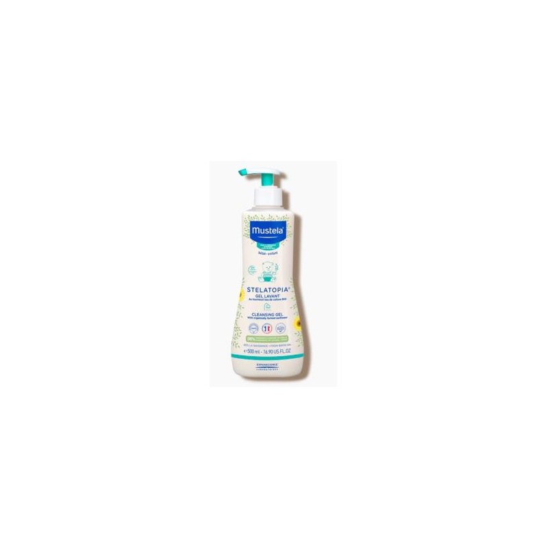 MUSTELA STELATOPIA gel de baño bebe-niño 500ml. MUSTELA STELATOPIA gel de baño bebe-niño 500ml.
