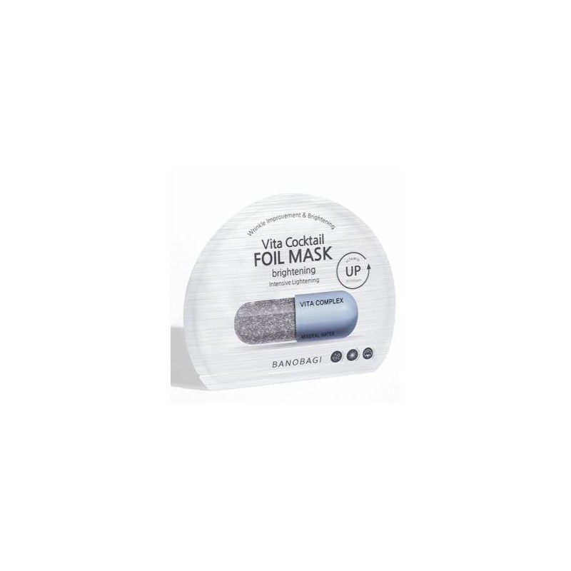 BANOBAGI VITA COCKTAIL foil mask brightening BANOBAGI VITA COCKTAIL foil mask brightening