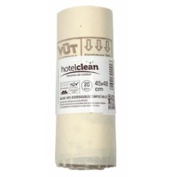 HOTELCLEAN BOLSAS DE BASURA BIODEGRA-COMPOST. 13L 10rollos.