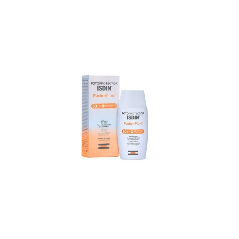 ISDIN FOTOPROTECTOR FUSION FLUID 50+ 50ml. ISDIN FOTOPROTECTOR FUSION FLUID 50+ 50ml.