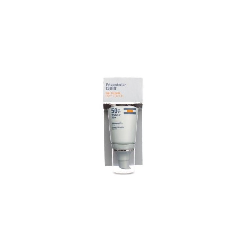 ISDIN FOTOPROTECTOR GEL CREAM DRY TOUCH scol 50+ 50ml. ISDIN FOTOPROTECTOR GEL CREAM DRY TOUCH scol 50+ 50ml.