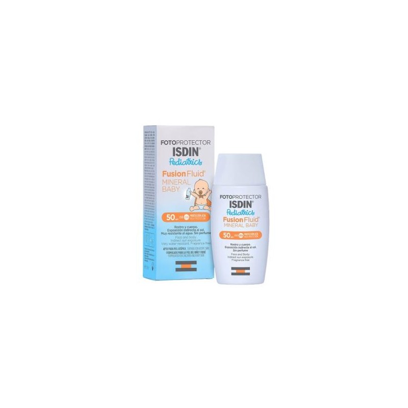 FOTOPROTECTOR FUSION FLUID MINERAL BABY 50 50ml. FOTOPROTECTOR FUSION FLUID MINERAL BABY 50 50ml.