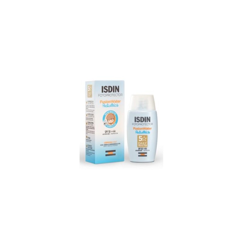 ISDIN FOTOPROTECTOR PEDIATRIC FUSION WATER 50 50ml. ISDIN FOTOPROTECTOR PEDIATRIC FUSION WATER 50 50ml.