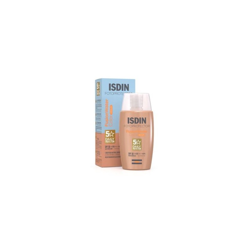 ISDIN FOTOPROTECTOR FUSION WATER color medium SPF50 50ml