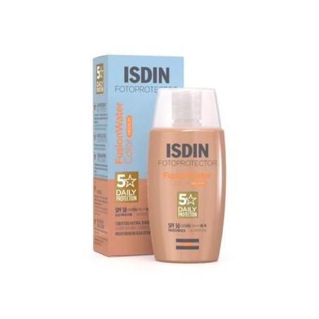 ISDIN FOTOPROTECTOR FUSION WATER color medium SPF50 50ml